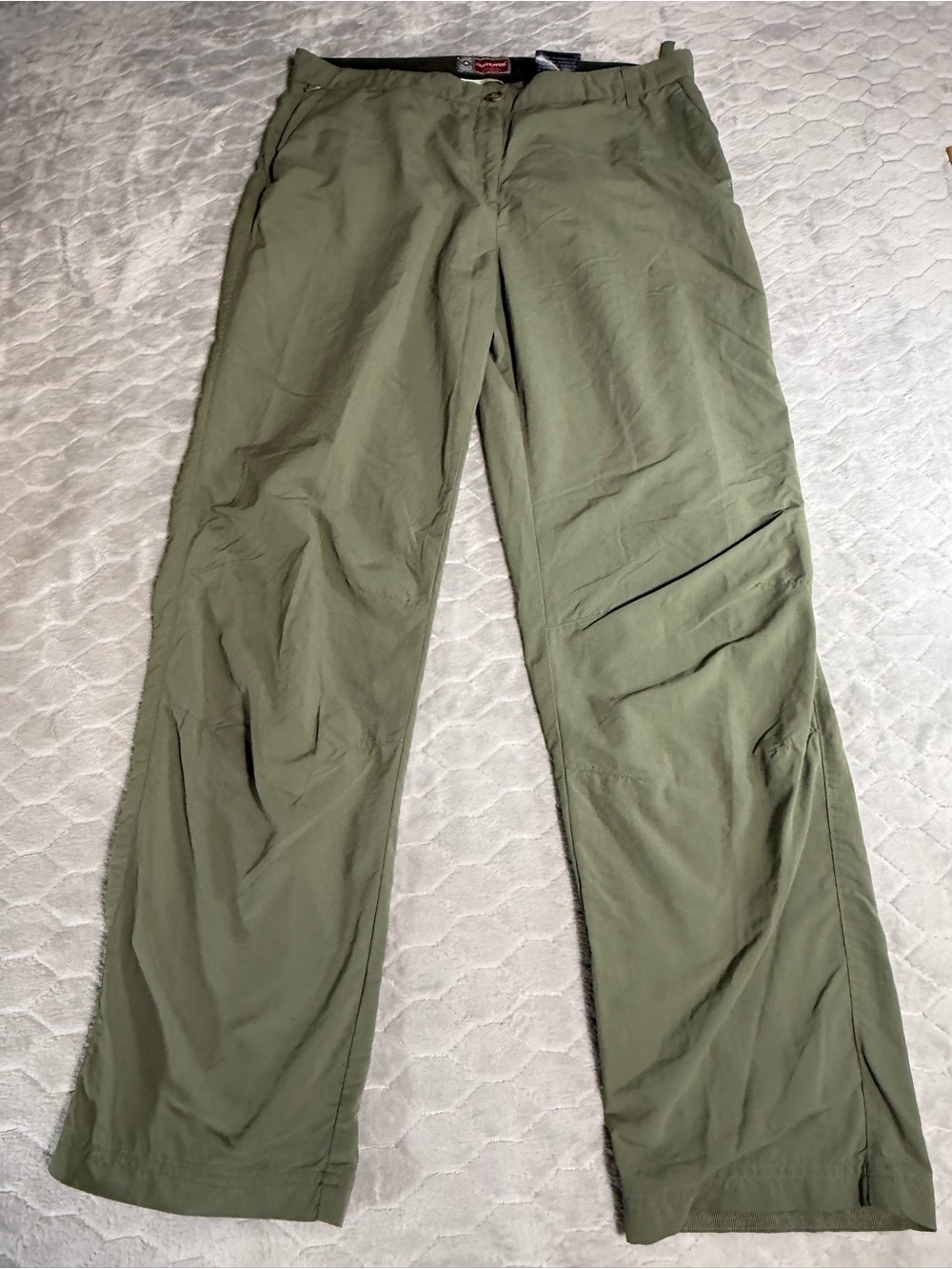 Craghoppers Insect Shield Hiking Travel Pants Olive Green Men’s Large